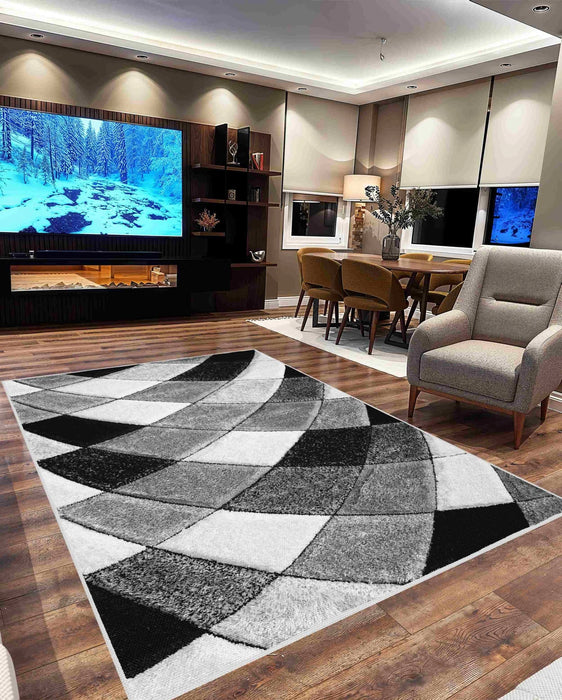 4D SHAGGY Rug Design 6492