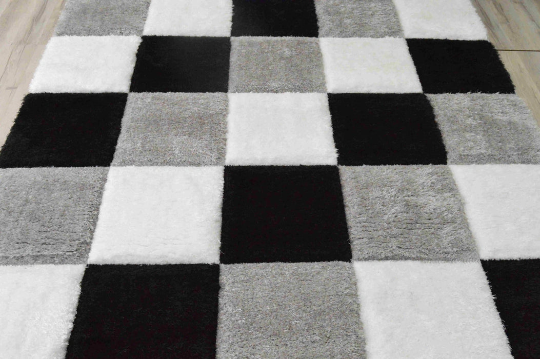 4D SHAGGY Rug Design 6493