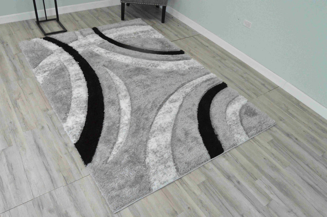 4D SHAGGY Rug Design 6495