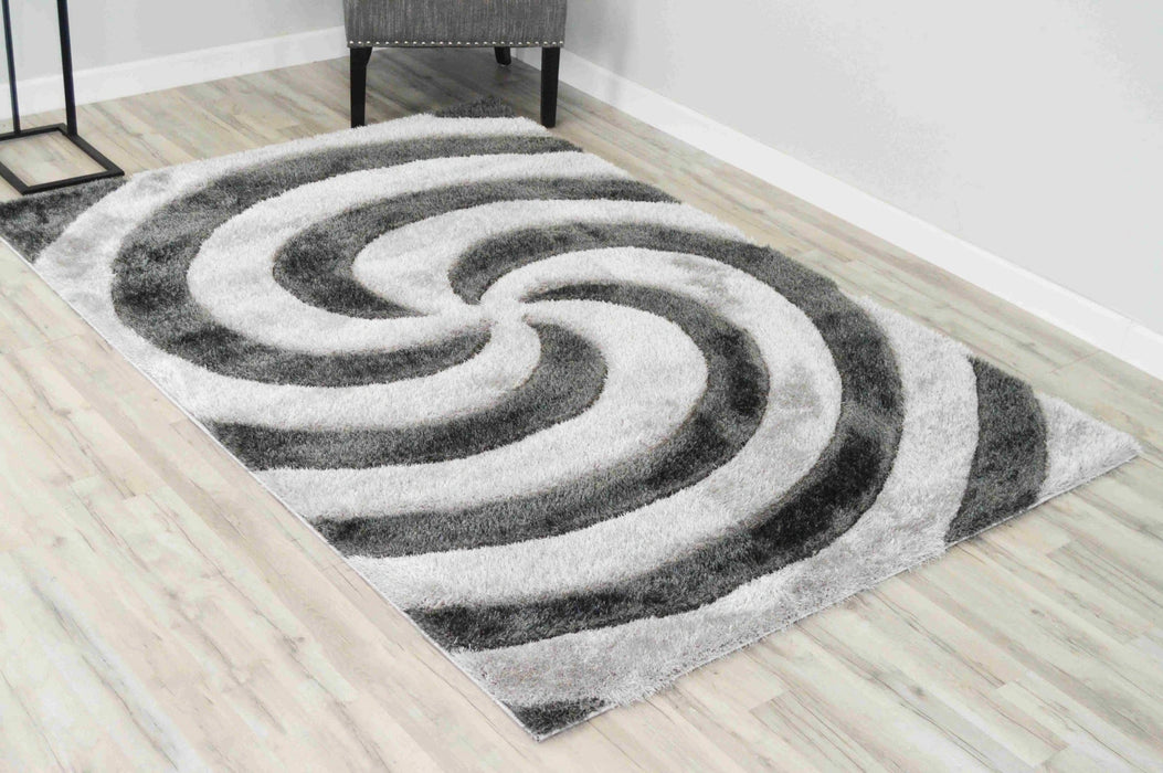 6484 Grey - 4D Shaggy