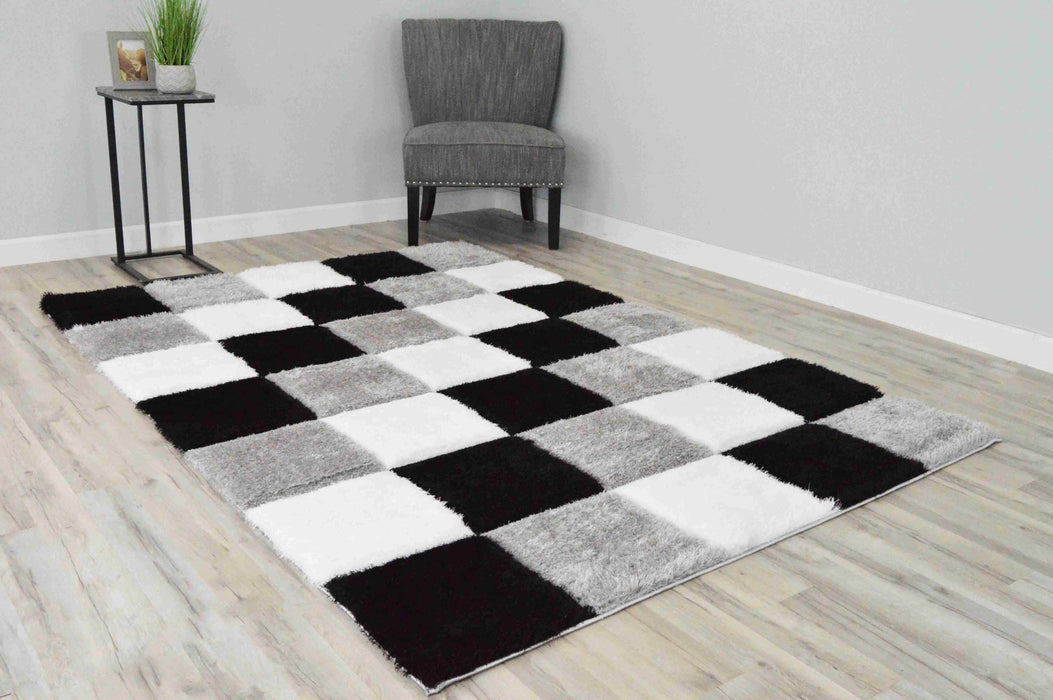 4D SHAGGY Rug Design 6493