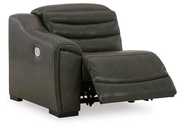 Center Line Power Reclining Sectional Loveseat