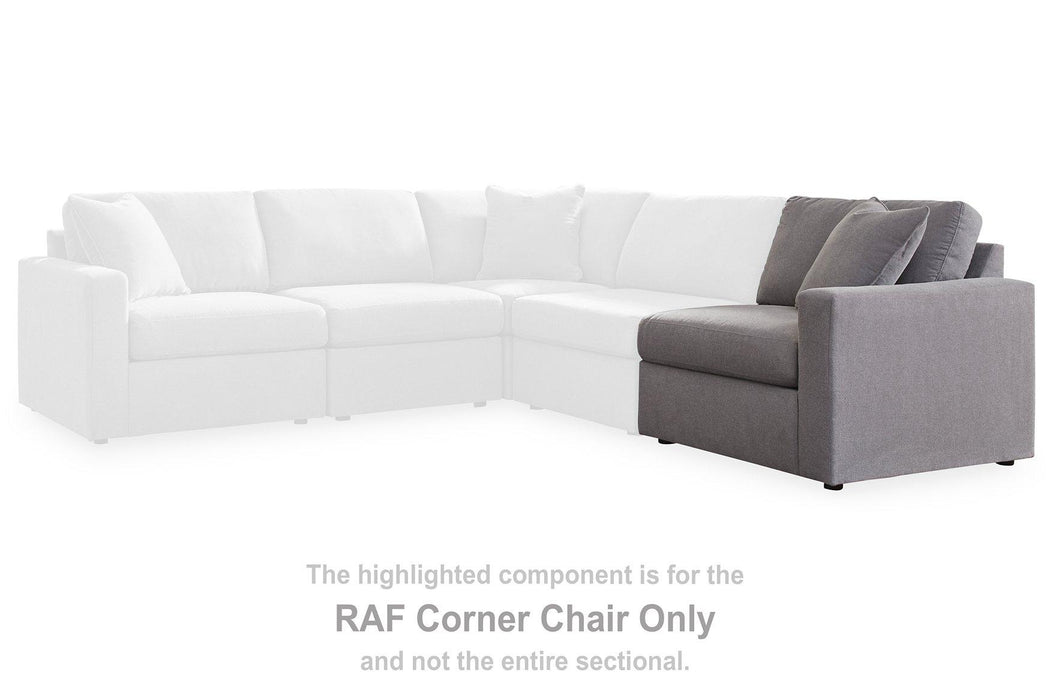 Modmax Balanced Sectional with Audio and Storage Consoles