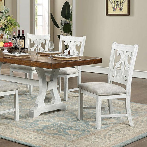 Auletta Transitional Dining Table Round & Squre image