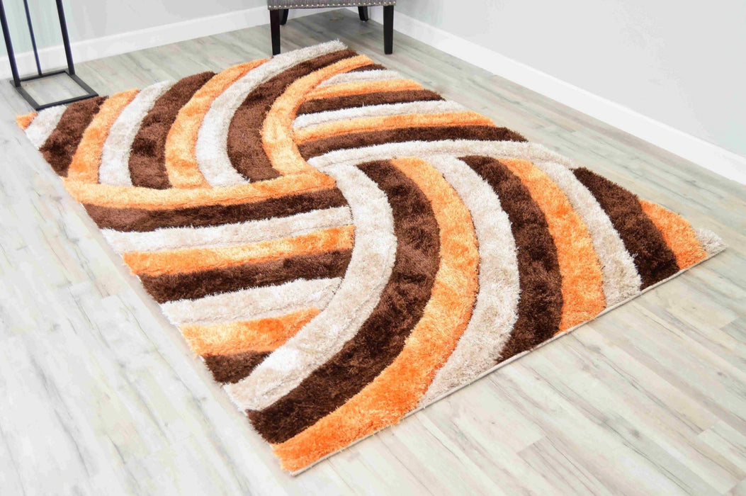 4D SHAGGY Rug Design 6483