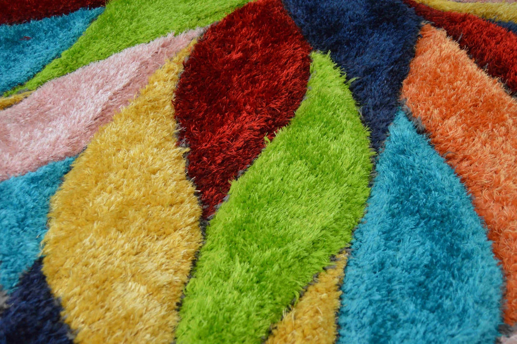 4D Shaggy Rug Design 6994