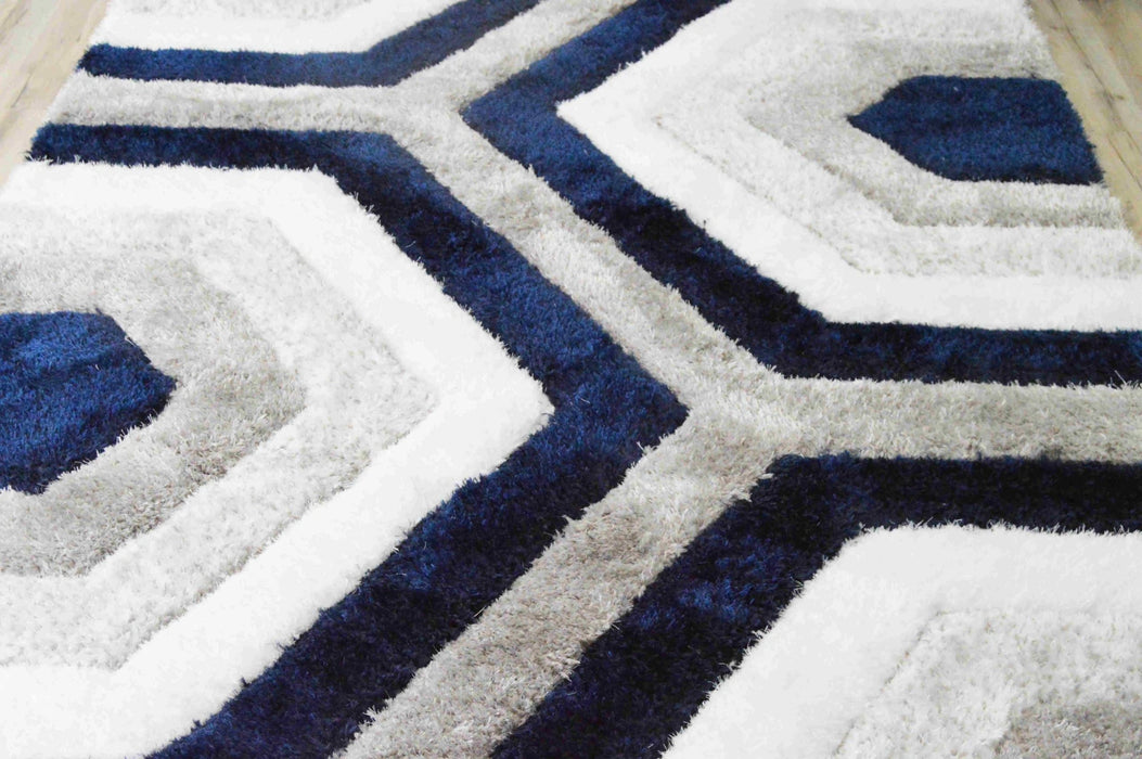 4D SHAGGY Rug Design 6485
