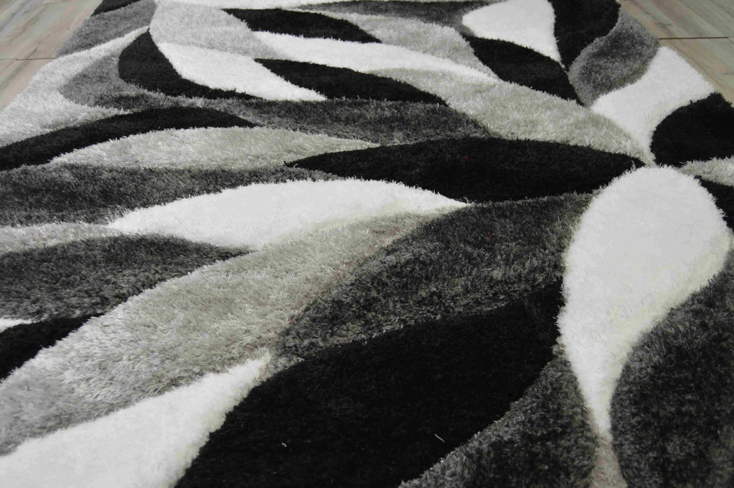 4D Shaggy Rug Design 6994