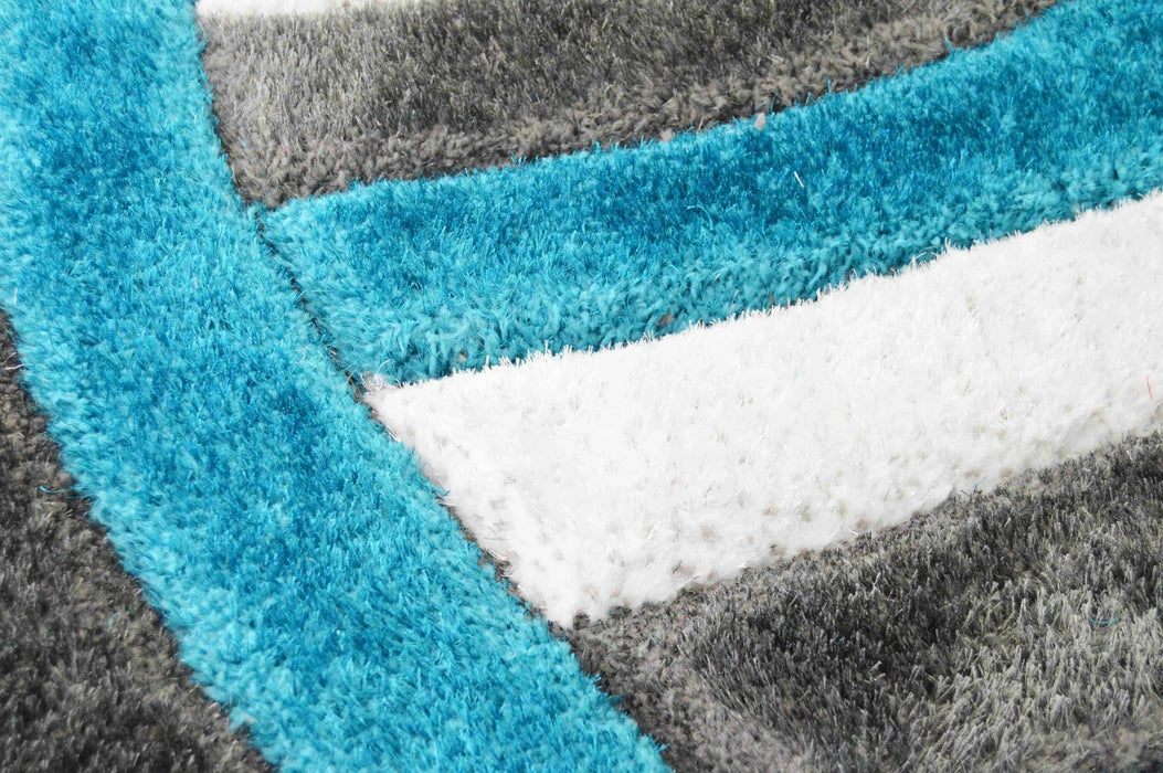 4D SHAGGY Rug Design 6483