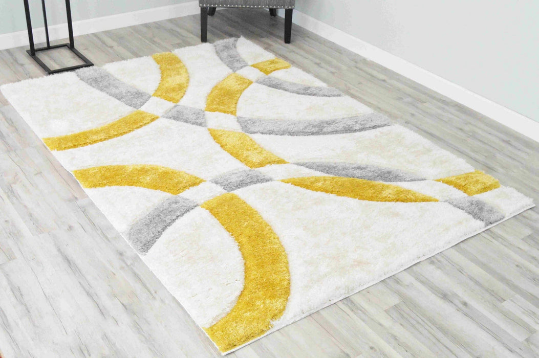 4D SHAGGY Rug Design 6491