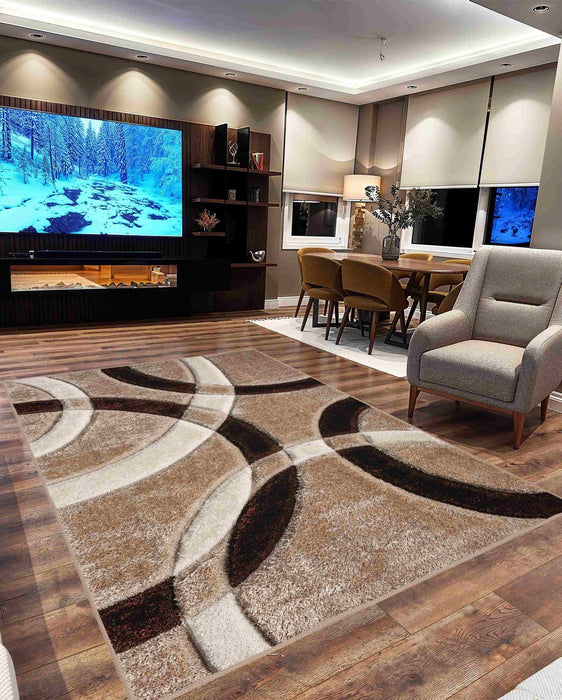 4D SHAGGY Rug Design 6491