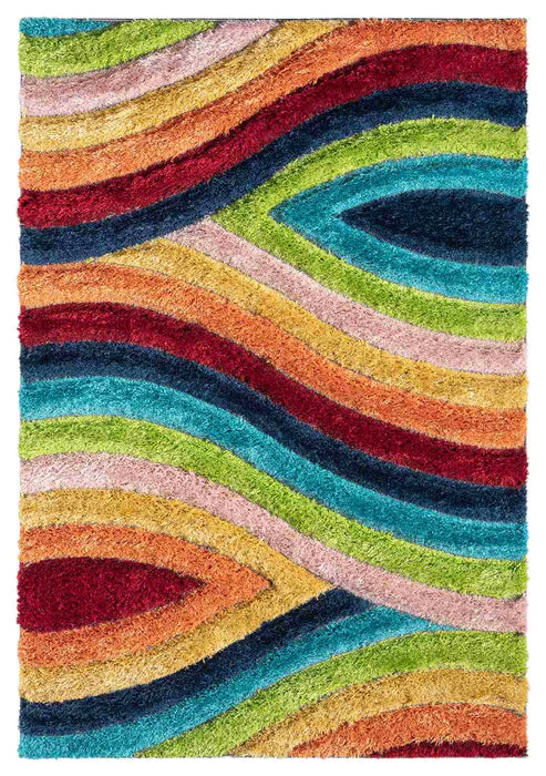 4D SHAGGY Rug Design 6496