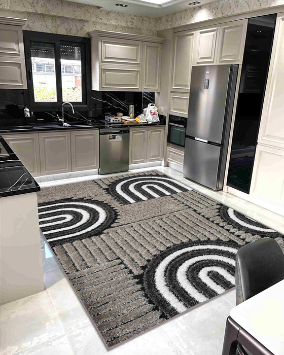 5D SHAGGY Rug Design 6412