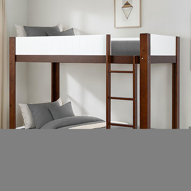 Terri Twin/Twin Bunk Bed+Mattress