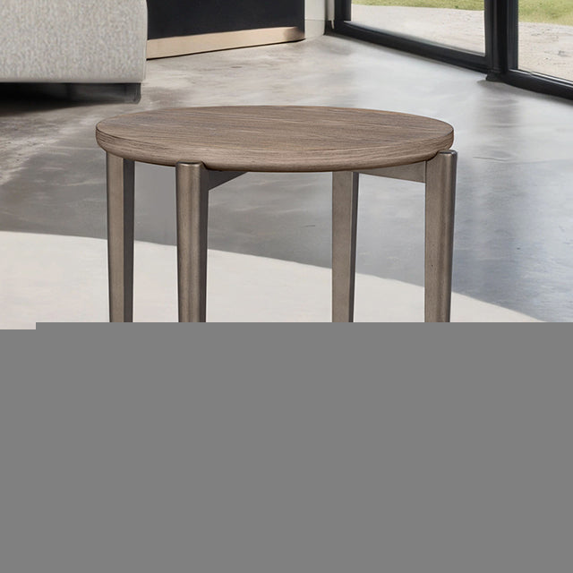 Roros Round End Table