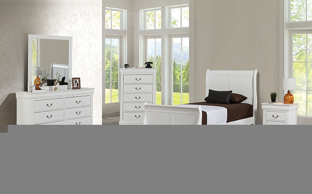 Louis Philippe Twin Bed