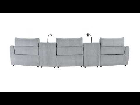 Modular Console w/Wireless Charger